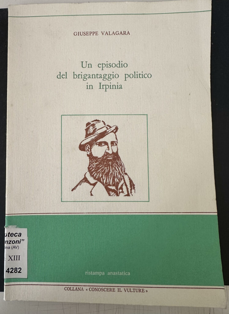 Book Cover: Un episodio di brigantaggio politico in Irpinia