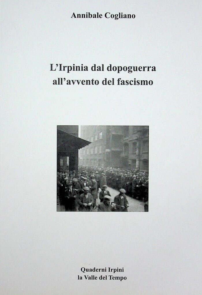 Book Cover: L'Irpinia dal dopoguerra all'avvento del fascismo