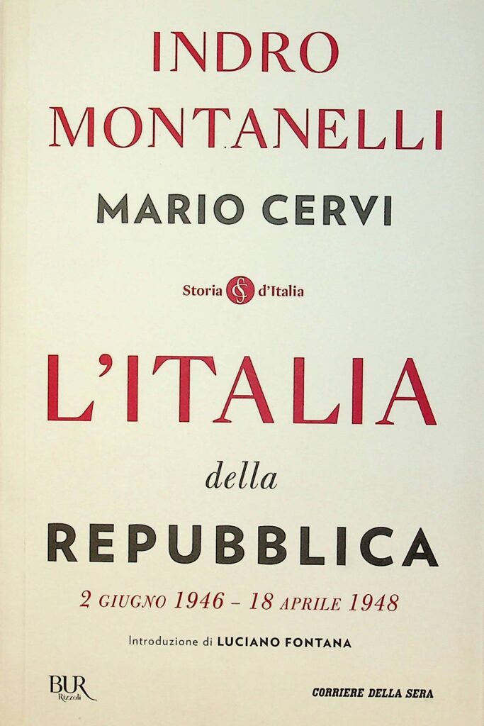 Book Cover: L'Italia della Repubblica
